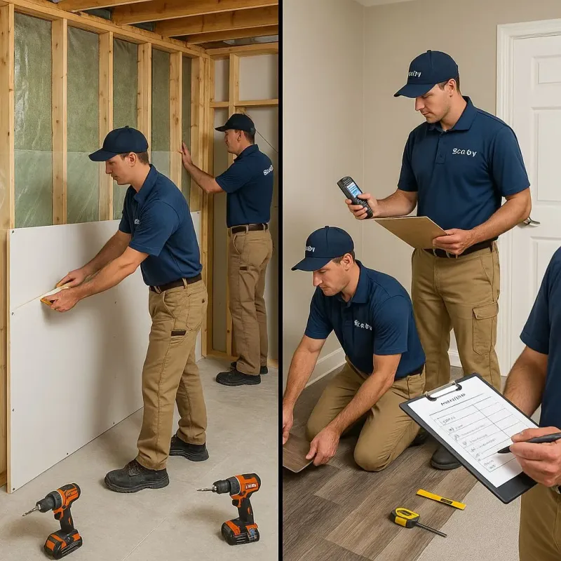 Repairs and Reconstruction process in Alice, TX